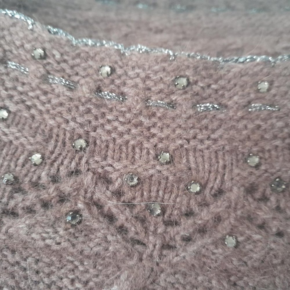 Anthropologie Moth crop sweater Size L New with Tags - Picture 4 of 11